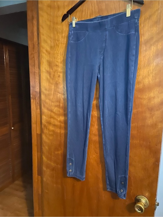 Simply Vera Vera Wang Denim - Simply Vera Vera Wang Blue Knit Jeggings